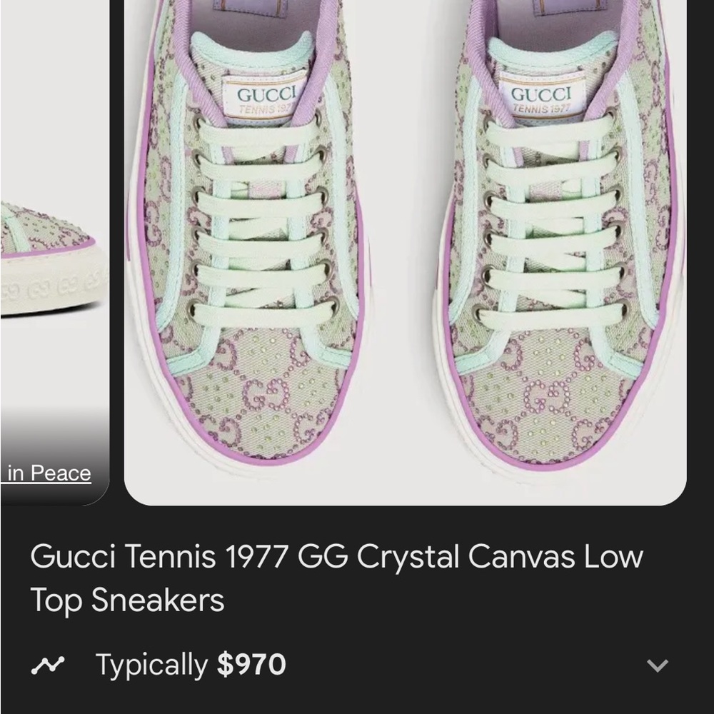 Gucci tennis  1977 crystals